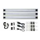 LED Light Kit Cabinet & Wardrobe  12Watt - PIR Infrared Motion Detection UK Plug